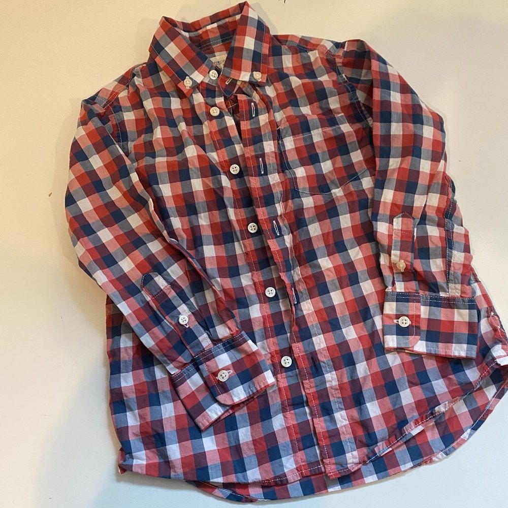 crewcuts long sleeve button up